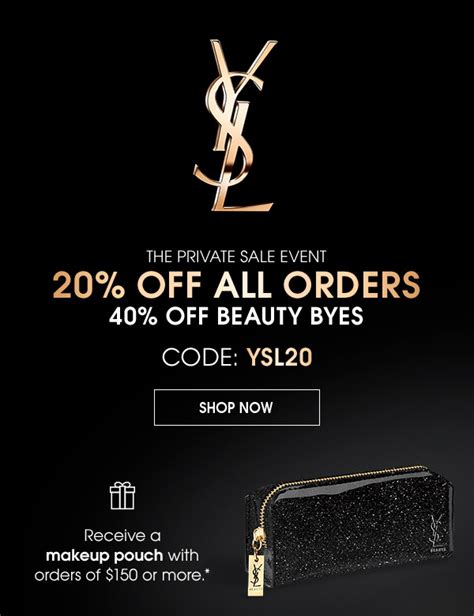 ysl sale dates 2019